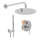 REA-P8007 - Duschset mit Unterputzarmatur LUNGO, glänzender Chrom