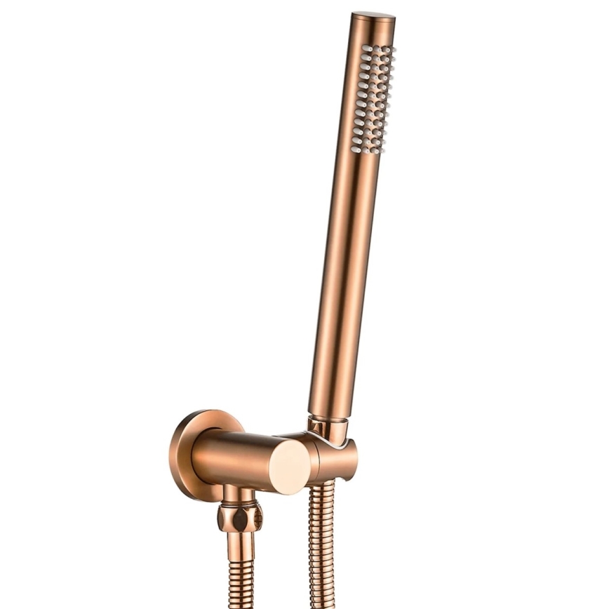 REA-P8809 - Duschset mit Unterputz-Armatur LUNGO gebürstetes Kupfer