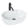 REA-U0416 - Aufsatzwaschbecken AMELIA 34,5 x 48 cm Keramik/hochglanzweiß