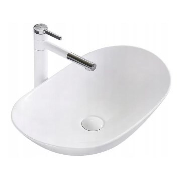 REA-U0441 - Aufsatzwaschbecken ROYAL 35,5x61,5 cm Keramik/glänzend weiß