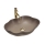 REA-U0629 - Aufsatzwaschbecken PEARL 38x50,5 cm Keramik/braun