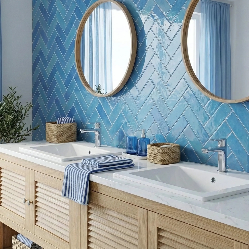 REA-U0786 - Einbau-Waschbecken DAFNE 47x62 cm Keramik/glänzend weiß