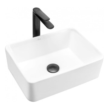 REA-U0952 - Aufsatzwaschbecken ANITA MINI 31x41 cm Keramik/glänzend weiß