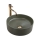 REA-U4567 - Aufsatzwaschbecken SAMI Ø 37 cm Keramik / mattes Grün