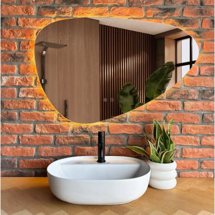 REA-U4620 - Aufsatzwaschbecken AURA 38,5x50,5 cm Keramik/glänzend weiß