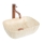 REA-U4700 - Aufsatzwaschbecken BELINDA 25x36 cm Keramik/beige/Steinoptik