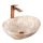 REA-U6361 - Aufsatzwaschbecken SOFIA 34,5x41 cm Keramik/beige/Steinoptik