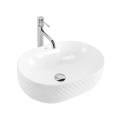 REA-U6366 - Aufsatzwaschbecken OKTAWIA 35,5x50 cm Keramik/weiß