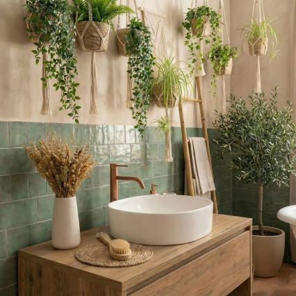 REA-U6370 - Aufsatzwaschbecken JOANA 38,5x50,5 cm Keramik/glänzend weiß