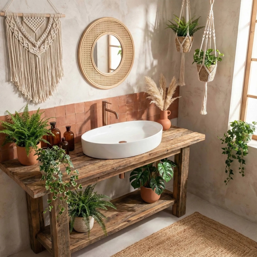 REA-U6371 - Aufsatzwaschbecken JOANA 40,5x65,5 cm Keramik/hochglänzend weiß