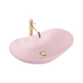 REA-U6374 - Aufsatzwaschbecken ROYAL 35,5x61,5 cm Keramik/mattrosa