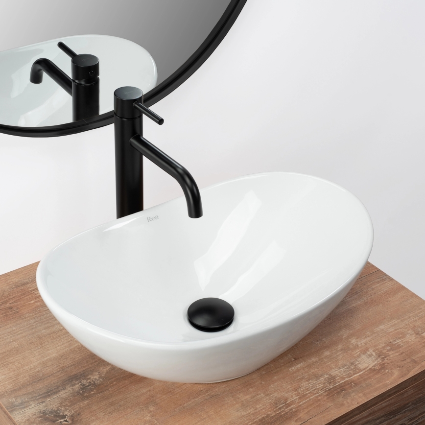 REA-U6507 - Aufsatzwaschbecken ROYAL MINI 30x47 cm Keramik/weiß