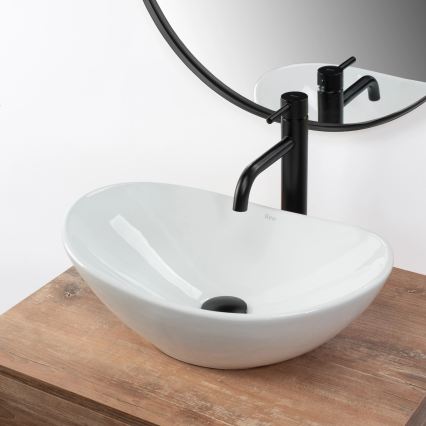 REA-U6507 - Aufsatzwaschbecken ROYAL MINI 30x47 cm Keramik/weiß