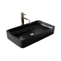 REA-U6510 - Aufsatzwaschbecken DENIS 35x61,5 cm Keramik/matt-schwarz