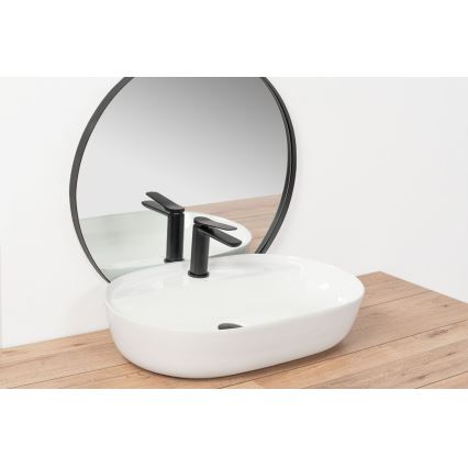REA-U7900 - Aufsatzwaschbecken AURA 40,5x60,5 cm Keramik/Hochglanzweiß