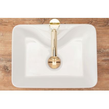 REA-U8196 - Aufsatzwaschbecken KELLY MINI 31x41 cm Keramik/hochglanzweiß