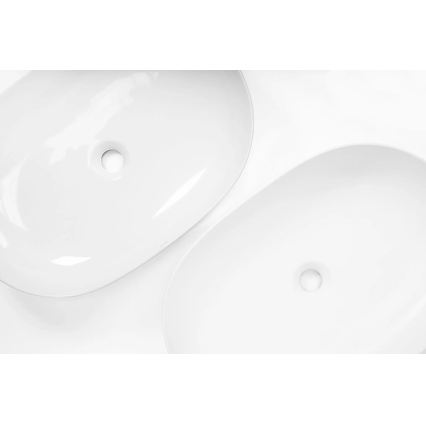 REA-U9653 - Aufsatzwaschbecken CLEO 41x60,5 cm Keramik/mattweiß