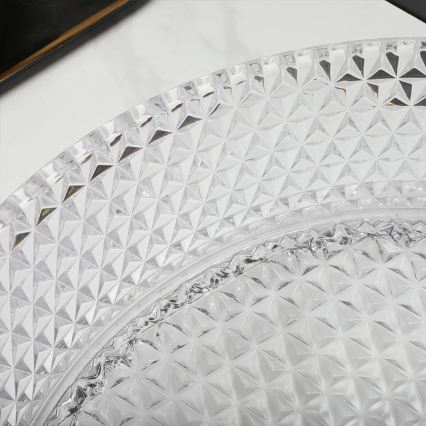 REA-U9670 - Aufsatzwaschbecken CRISTAL 35,5 cm Glas/transparent