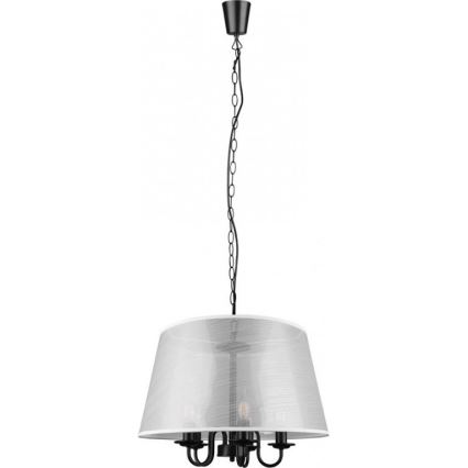 Reality - LED Kronleuchter an Kette CIMA 5xE14/40W/230V grau