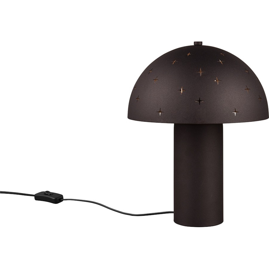 Reality - Tischleuchte SETA 1xE14/28W/230V schwarz