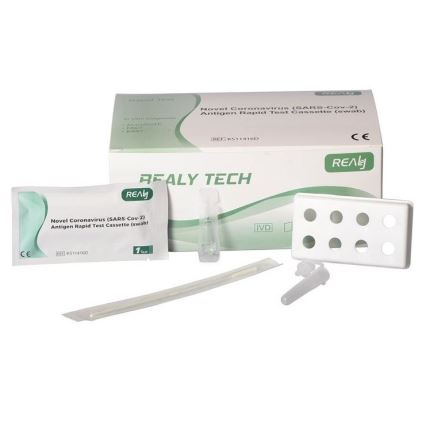 RealyTech – COVID-19 Antigen Rapid test (swab) – Nasenabstrichtest 25 Stück