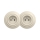 Reblig - Doppel‑Retro‑Wandsteckdose mit Rahmen, 230 V, beige