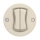 Reblig - Retro Doppeltaster rahmenlos beige