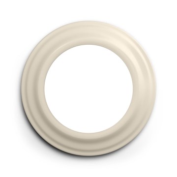 Reblig - Retro-Rahmen, schlicht, beige
