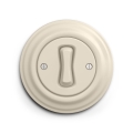 Reblig - Retro-Taste mit Rahmen, beige