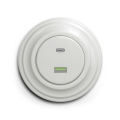 Reblig - Retro-USB-Steckdose (USB-A + USB-C) mit Keramikrahmen, weiß
