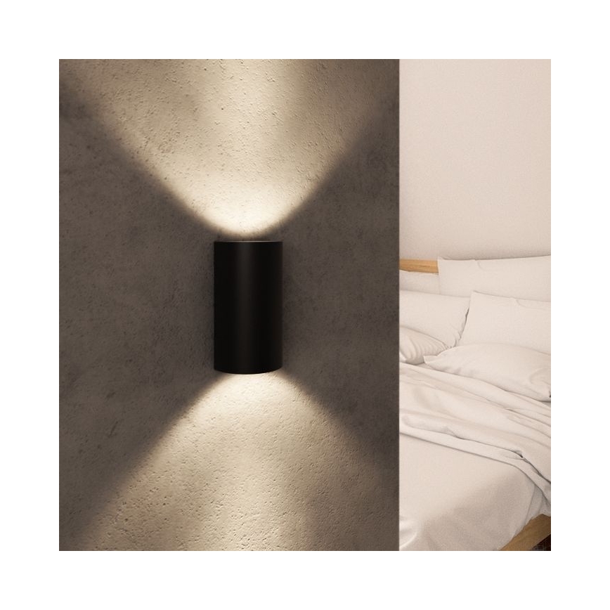 RED - Design Rendl - R12593 - LED Wandbeleuchtung DAFFY LED/6W/230V schwarz
