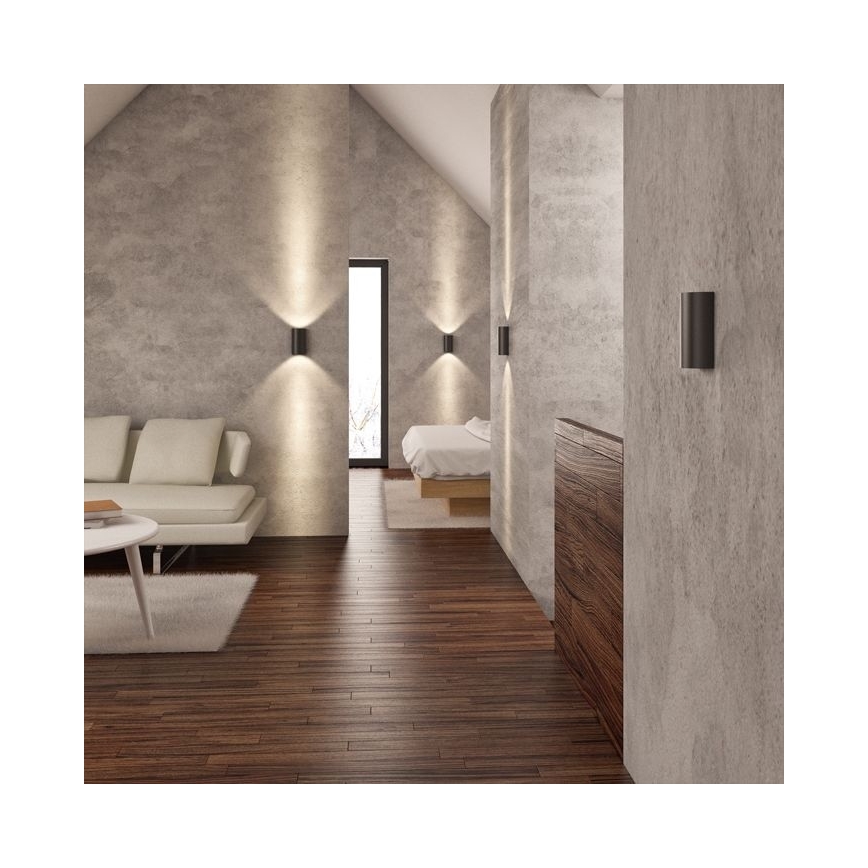 RED - Design Rendl - R12593 - LED Wandbeleuchtung DAFFY LED/6W/230V schwarz