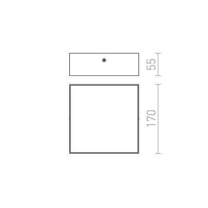 RED - Design Rendl - R12848 - LED Deckenleuchte LARISA LED/15W/230V weiß