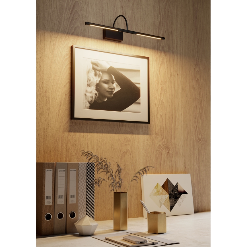 Redo 01-1135 - LED-Bilderleuchte KENDO LED/6W/230V 34,4 cm glänzendes Chrom