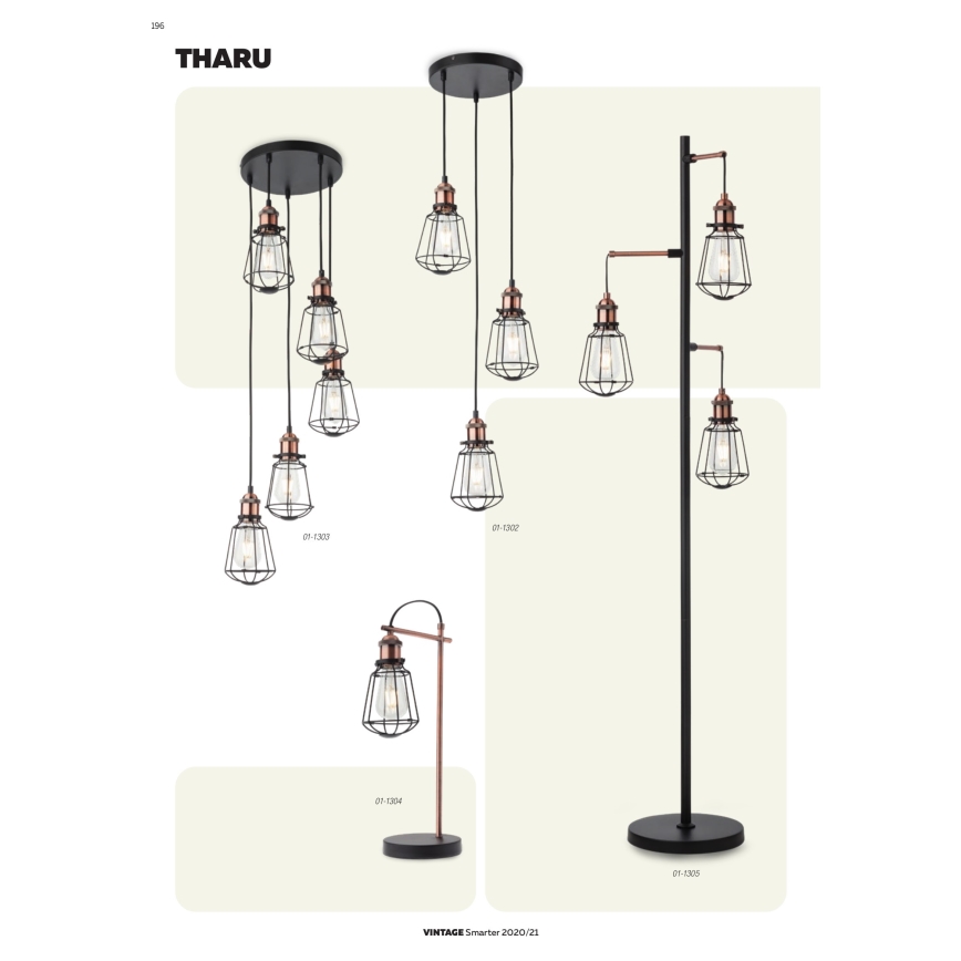 Redo 01-1304 - Tischlampe THARU 1xE27/42W/230V