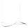 Redo 01-1531 - LED dimmbare Hängeleuchte an Kabel NUBO LED/50W/230V