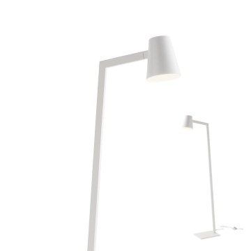 Redo 01-1556 - Stehleuchte MINGO 1xE27/42W/230V weiß