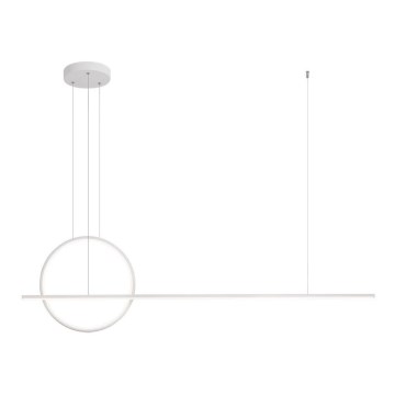 Redo 01-1734 - Dimmbare LED-Hängeleuchte an Schnur GIOTTO LED/46W/230V weiß