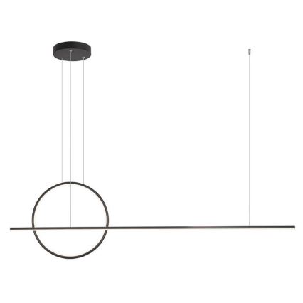 Redo 01-1735 - Dimmbare LED-Hängeleuchte an Schnur GIOTTO LED/46W/230V schwarz