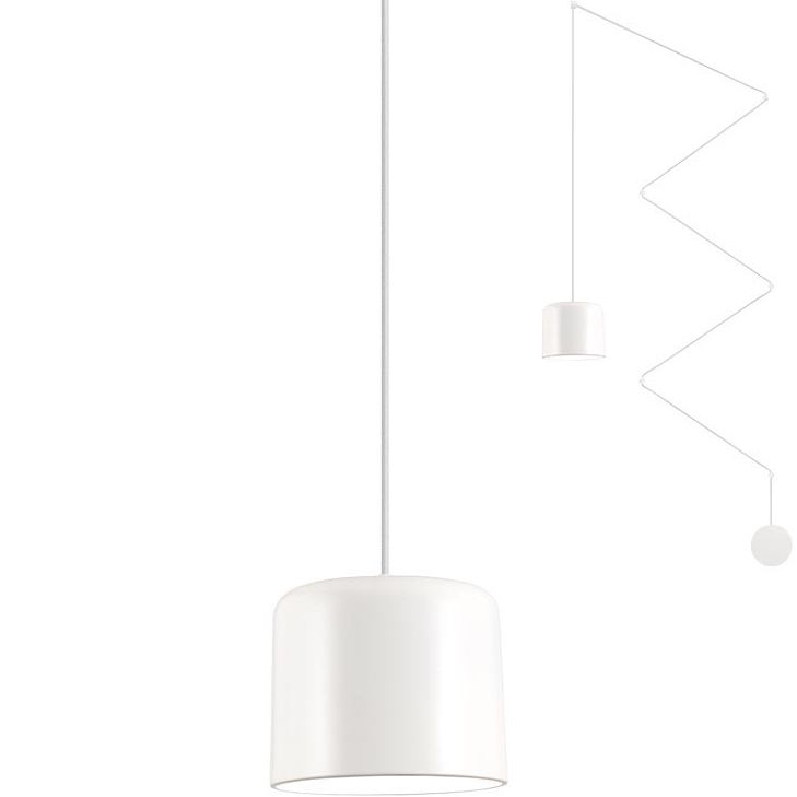 Redo 01-1821 - Hängeleuchte DODO 1xE27/15W/230V Spinne weiß