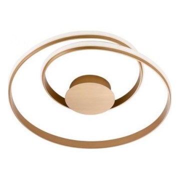 Redo 01-1887 - Dimmbare LED-Deckenleuchte TORSION LED/29W/230V Ø 55 cm bronze