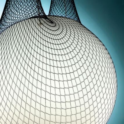 Redo 01-1972 - LED-Pendelleuchte an Stahlseil ALLURIA 1xE27/5W/230V Ø 25 cm