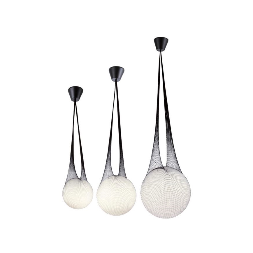 Redo 01-1972 - LED-Pendelleuchte an Stahlseil ALLURIA 1xE27/5W/230V Ø 25 cm