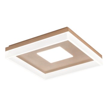 Redo 01-1998 - Dimmbare LED-Deckenleuchte MAYA LED/42W/230V 42,5x42,5 cm goldfarben