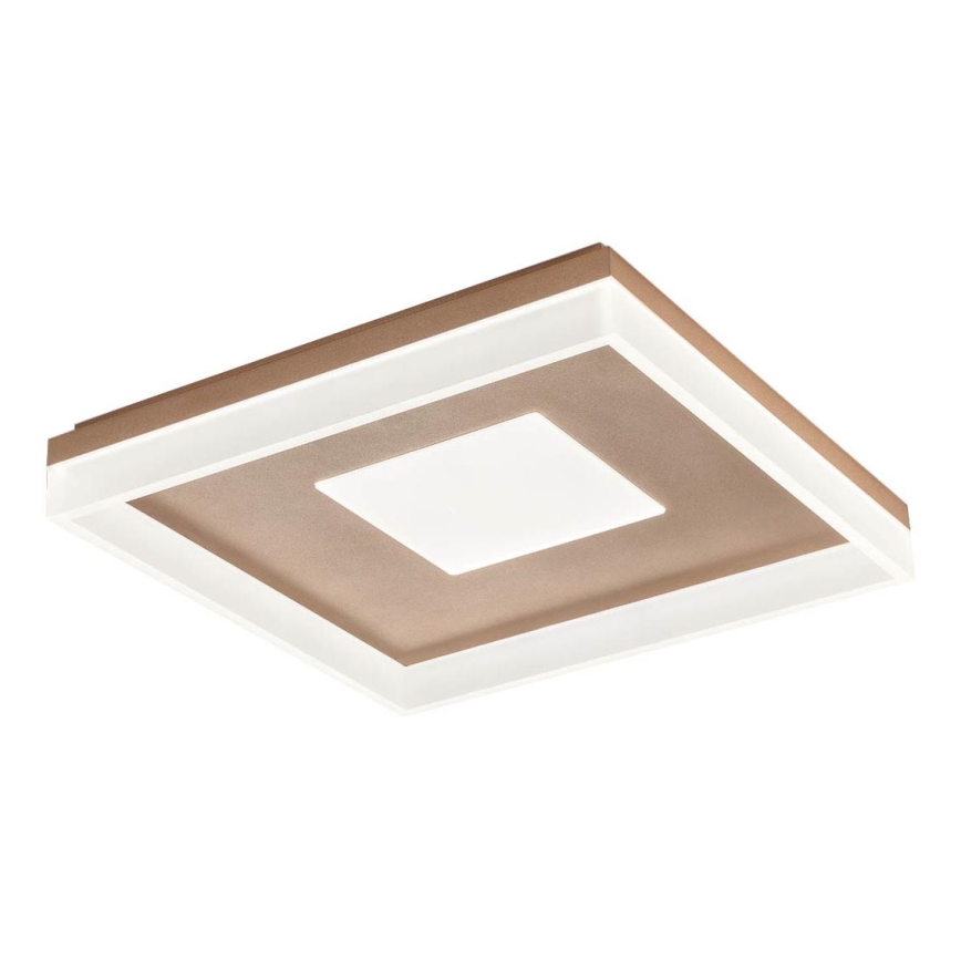 Redo 01-2000 - Dimmbare LED-Deckenleuchte MAYA LED/55W/230V 51x51 cm goldfarben