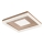 Redo 01-2000 - Dimmbare LED-Deckenleuchte MAYA LED/55W/230V 51x51 cm goldfarben