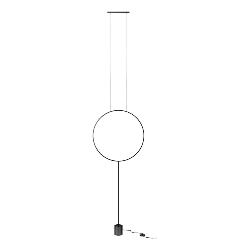 Redo 01-2197 - LED Stehlampe SLICK LED/19W/230V schwarz
