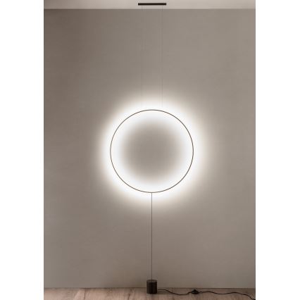 Redo 01-2197 - LED Stehlampe SLICK LED/19W/230V schwarz