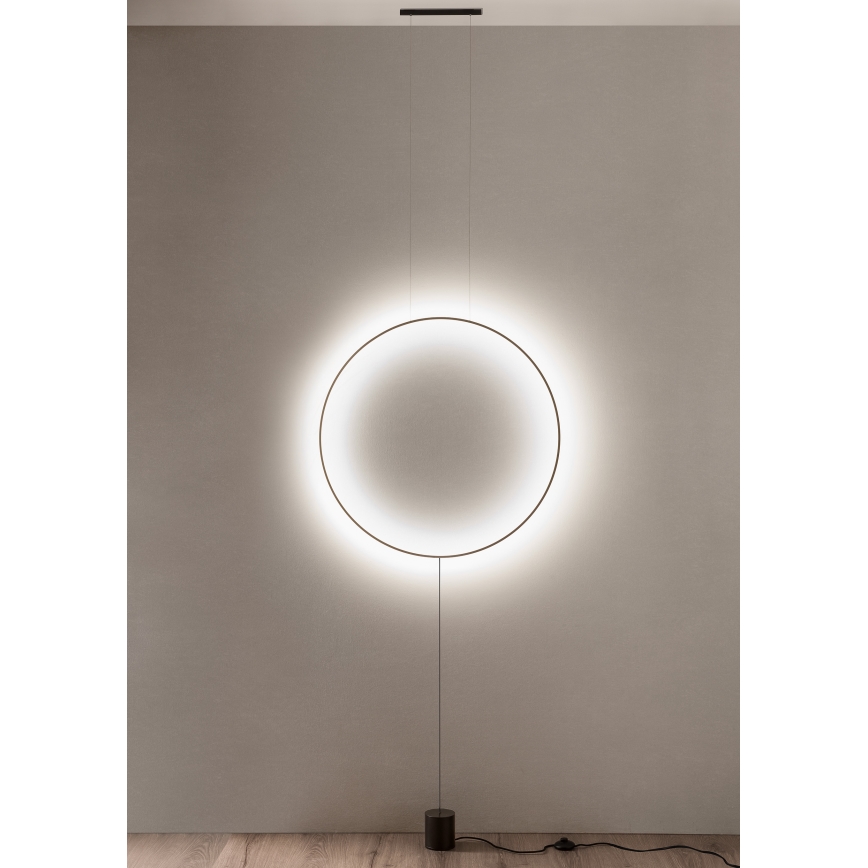 Redo 01-2197 - LED Stehlampe SLICK LED/19W/230V schwarz