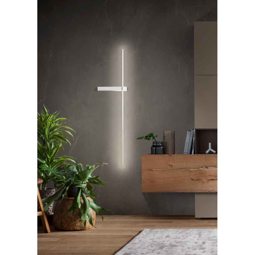Redo 01-2200 - LED-Wandleuchte TANGENT LED/14W/230V weiß